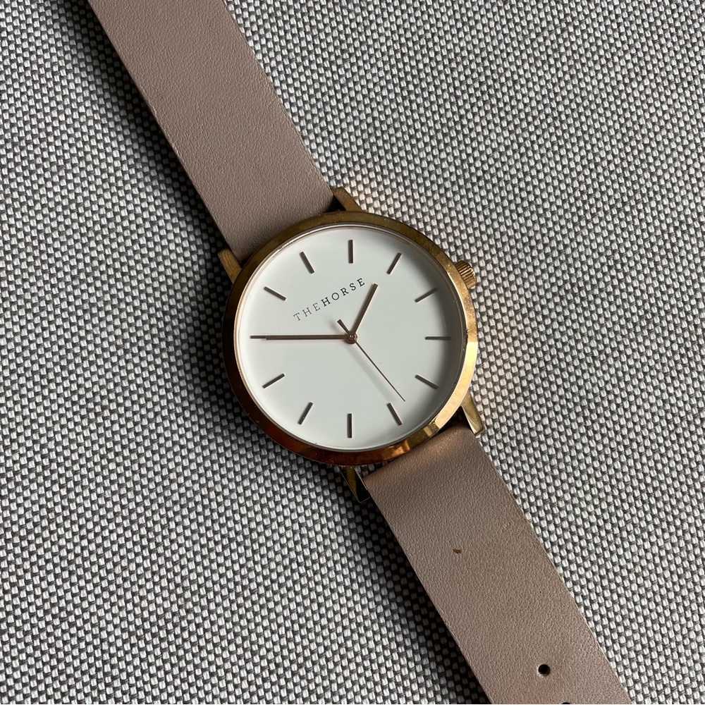 The Horse Rose Gold Wristwatch